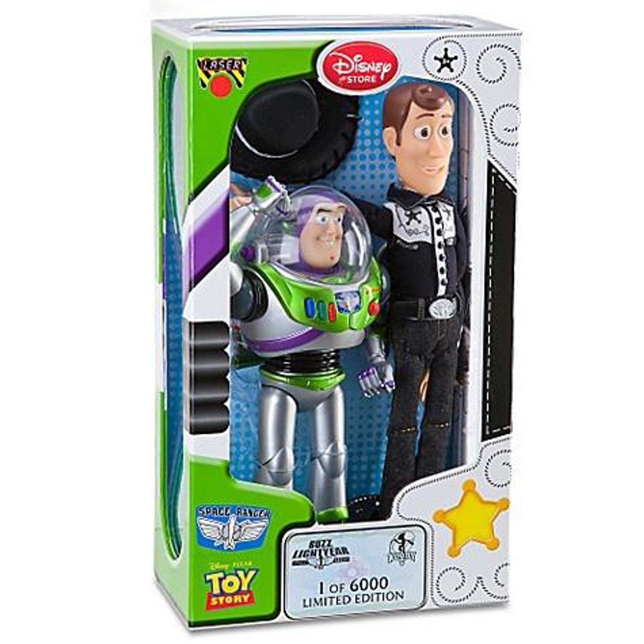 Disney Toy Story Woody & Buzz Lightyear Exclusive Action Figure 2-Pack