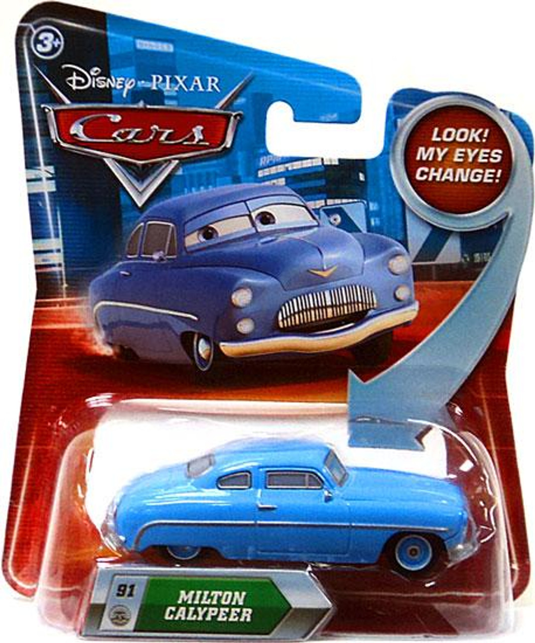 Disney Cars Lenticular Eyes Series 2 Milton Calypeer Diecast Car