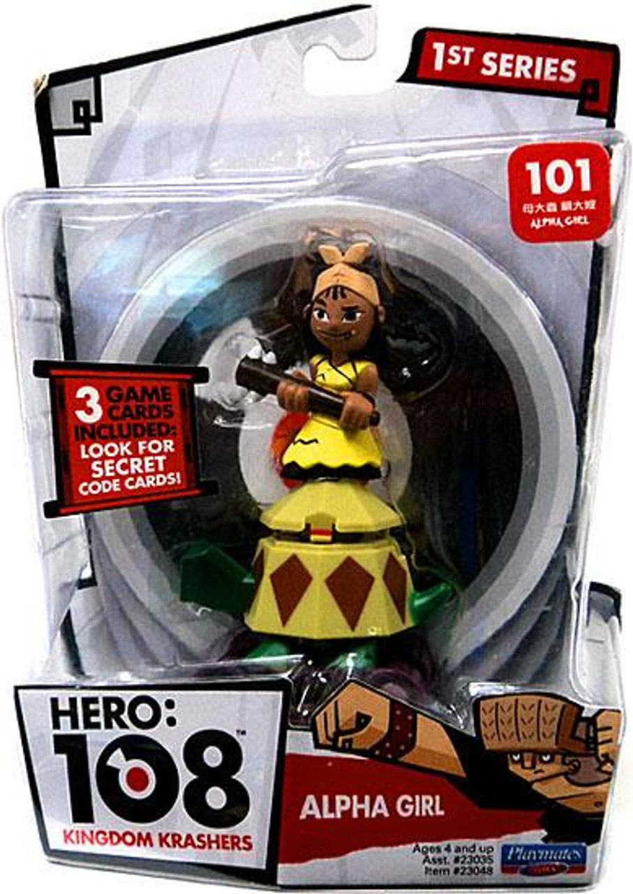 Hero: 108 Kingdom Krashers Series 1 Alpha Girl Action Figure #101