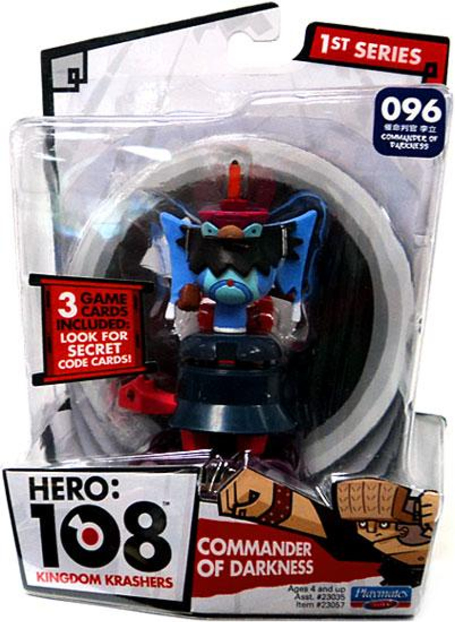 Hero: 108 Kingdom Krashers Series 1 Commander of Darkness Action Figure #096