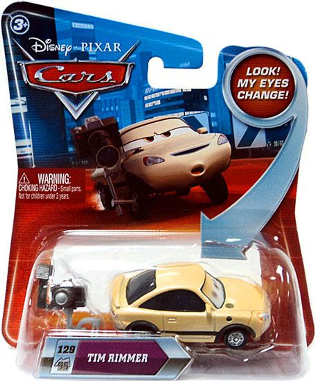 Disney Cars Lenticular Eyes Series 2 Tim Rimmer Diecast Car