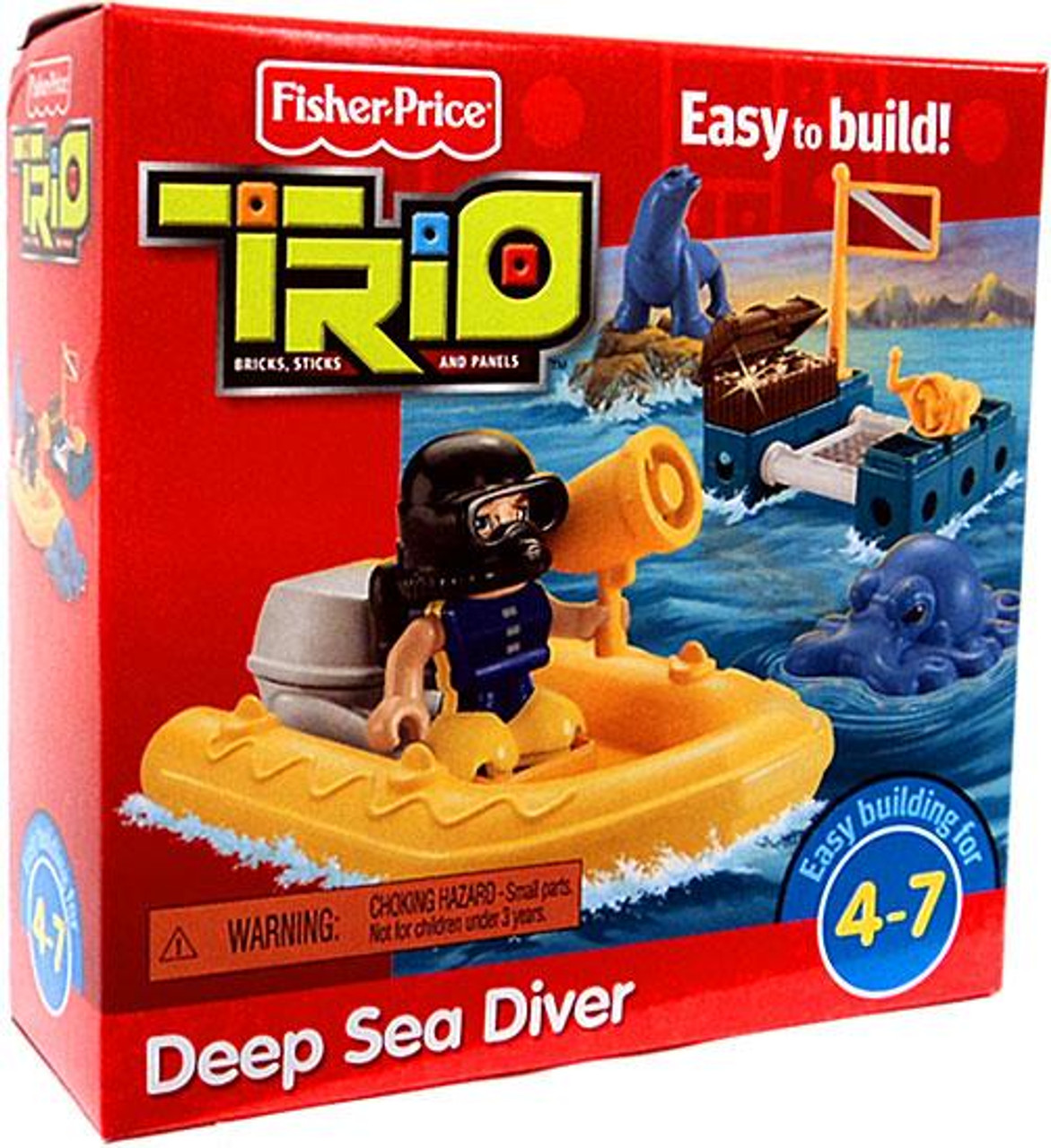 Fisher Price TRIO Deep Sea Diver Playset