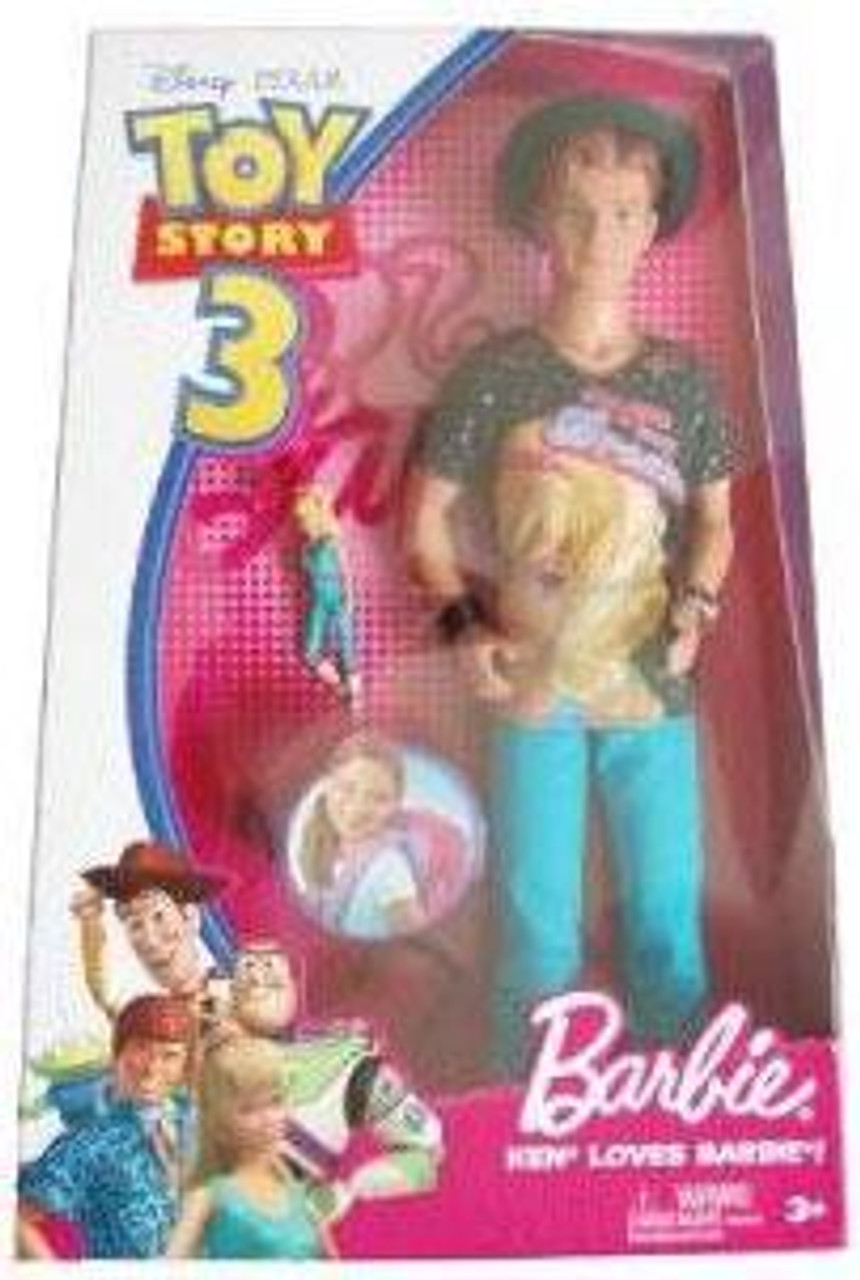 Toy Story 3 Ken Loves Barbie Doll