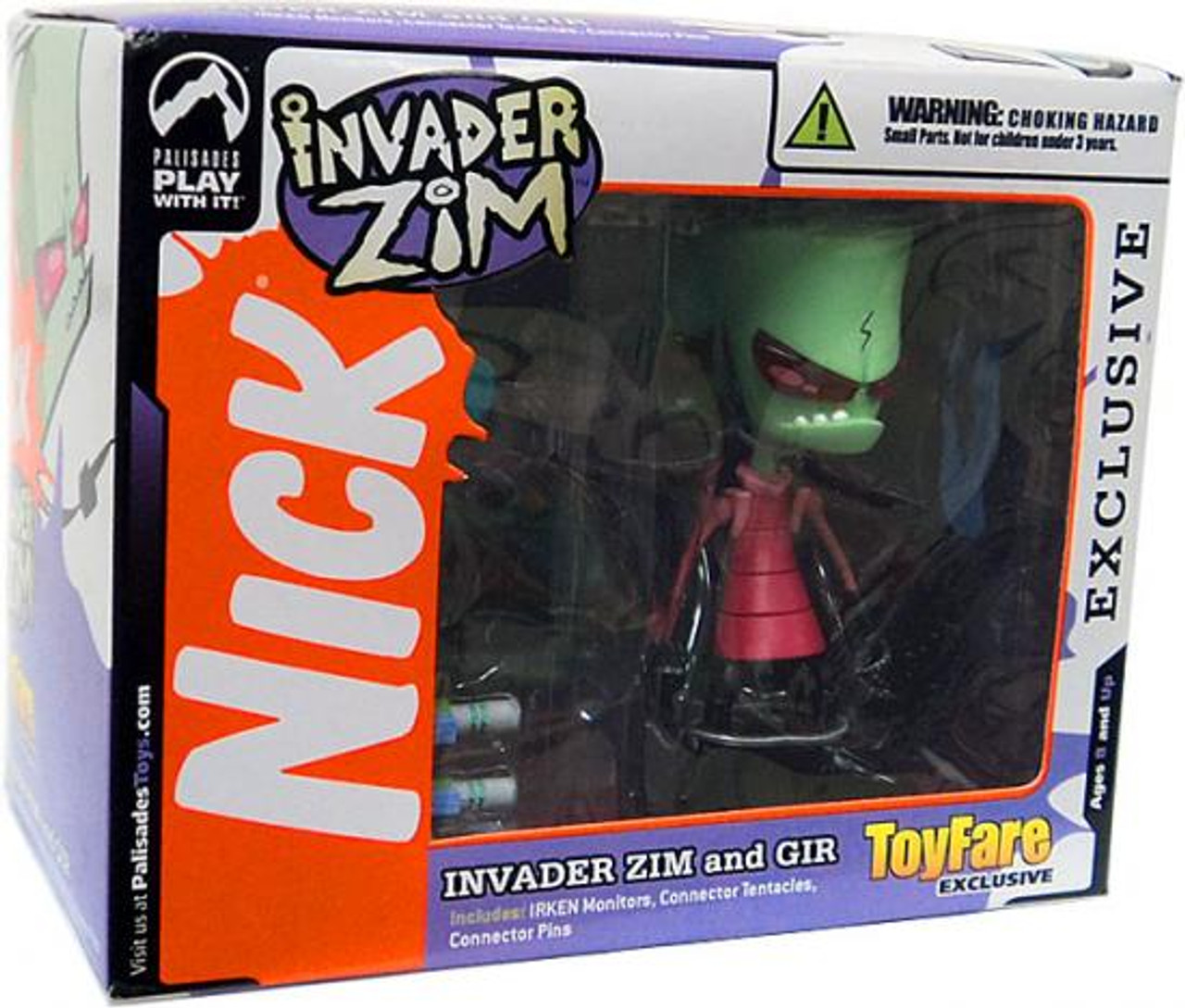 Invader Zim Zim & Gir Exclusive Action Figure 2-Pack