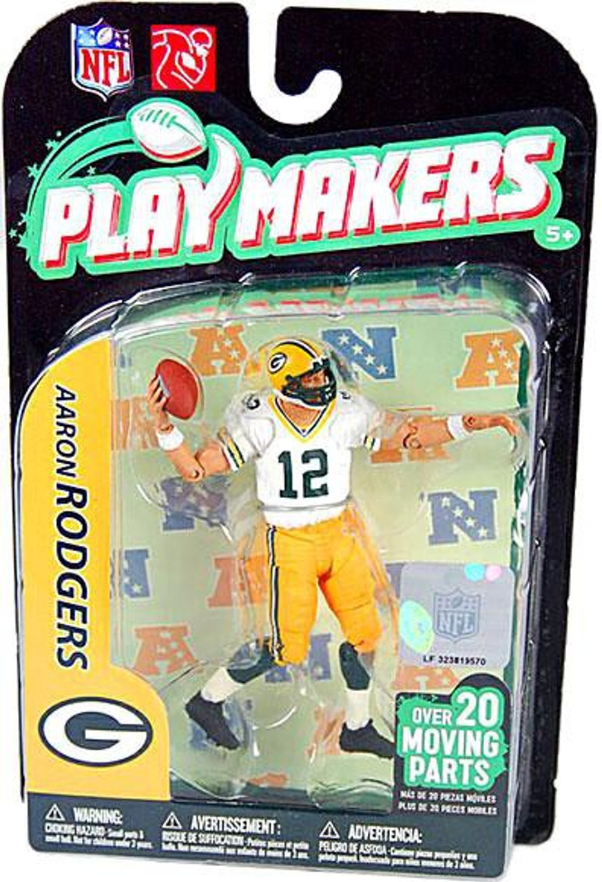 McFarlane Toys NFL Green Bay Packers Playmakers Series 2 Aaron Rodgers Action Figure