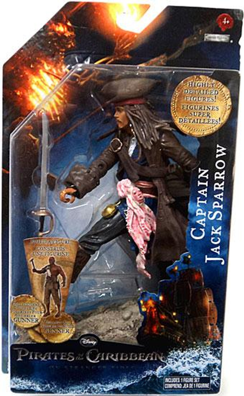 Pirates of the Caribbean On Stranger Tides Captain Jack Sparrow Action Figure