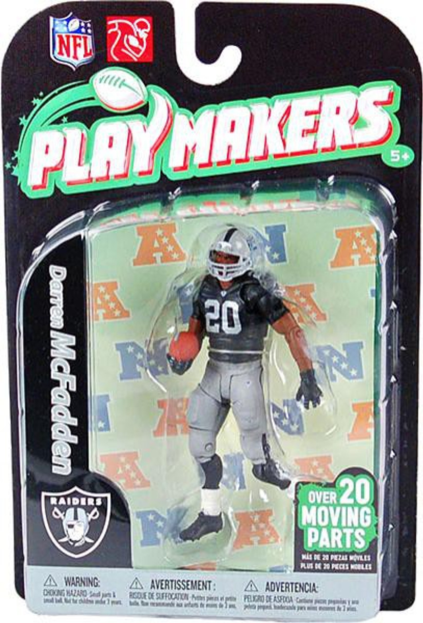 McFarlane Toys NFL Oakland Raiders Playmakers Series 2 Extended Darren McFadden Action Figure