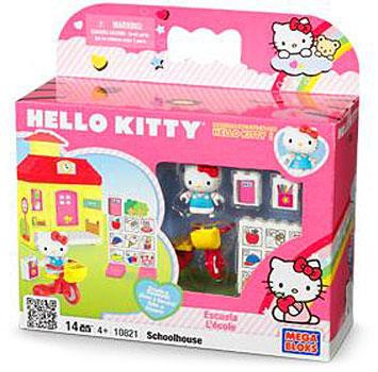 Mega Bloks Hello Kitty Create & Decorate Schoolhouse Set #10821