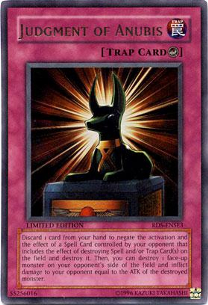 YuGiOh Rise of Destiny Special Edition Ultra Rare Judgement Of Anubis RDS-ENSE3