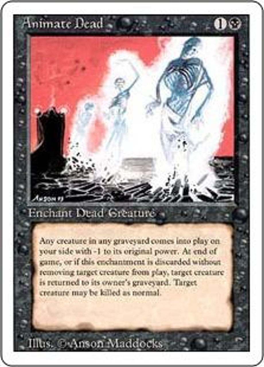 MtG Revised Uncommon Animate Dead