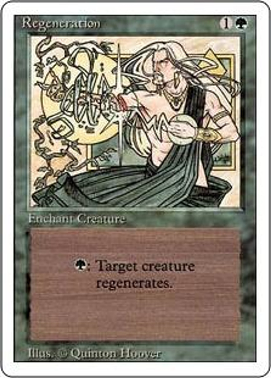 MtG Revised Common Regeneration