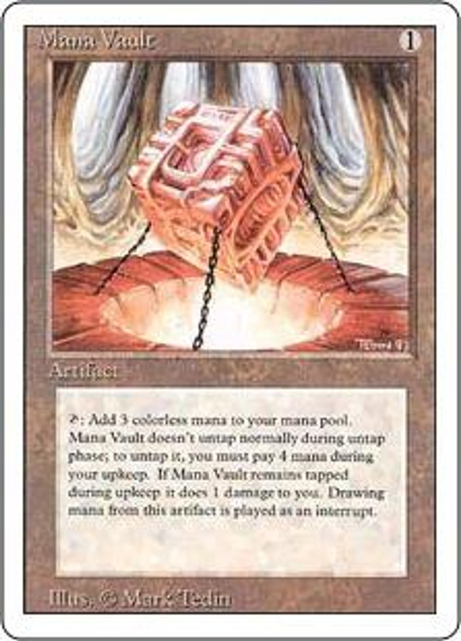 MtG Revised Rare Mana Vault