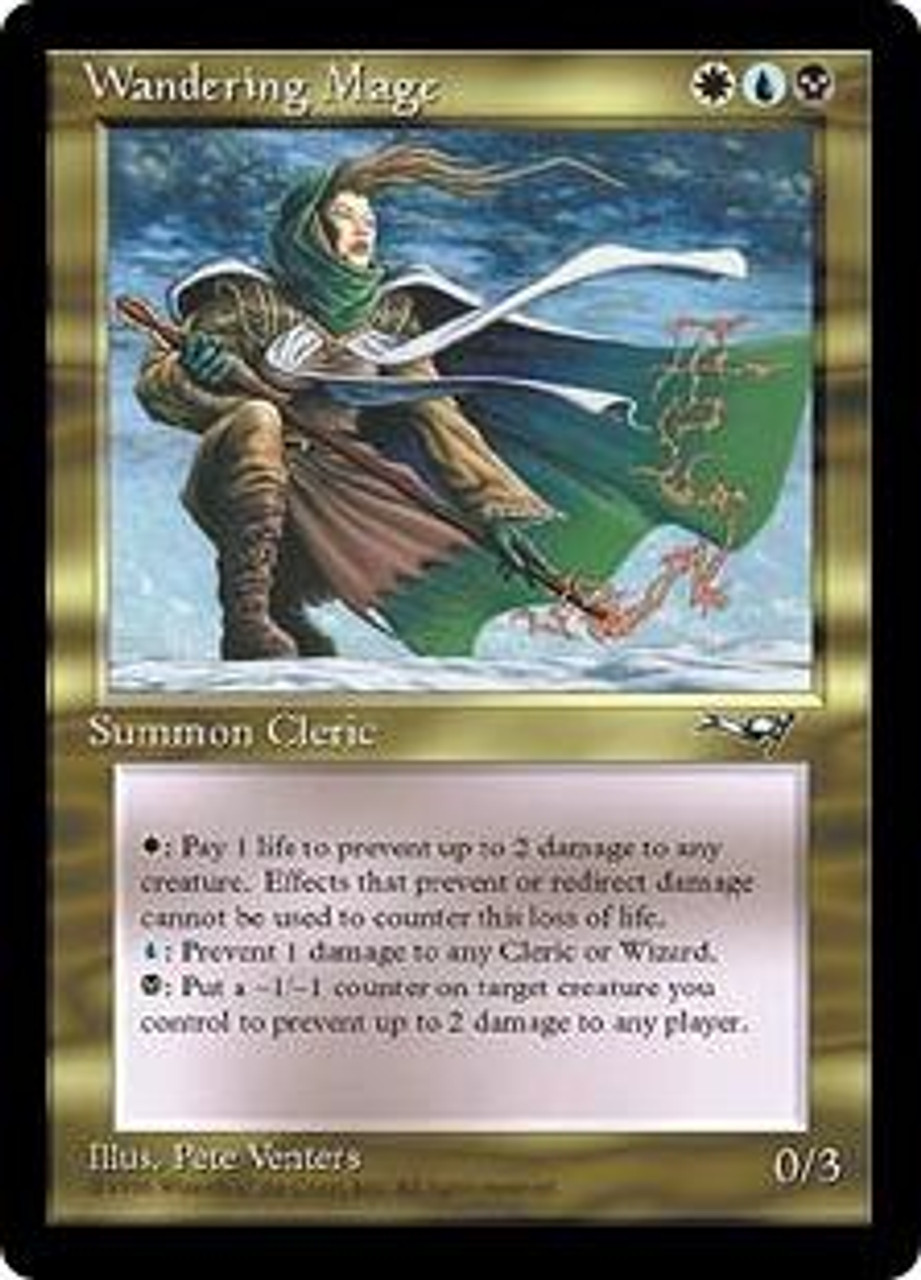 MtG Alliances Rare Wandering Mage