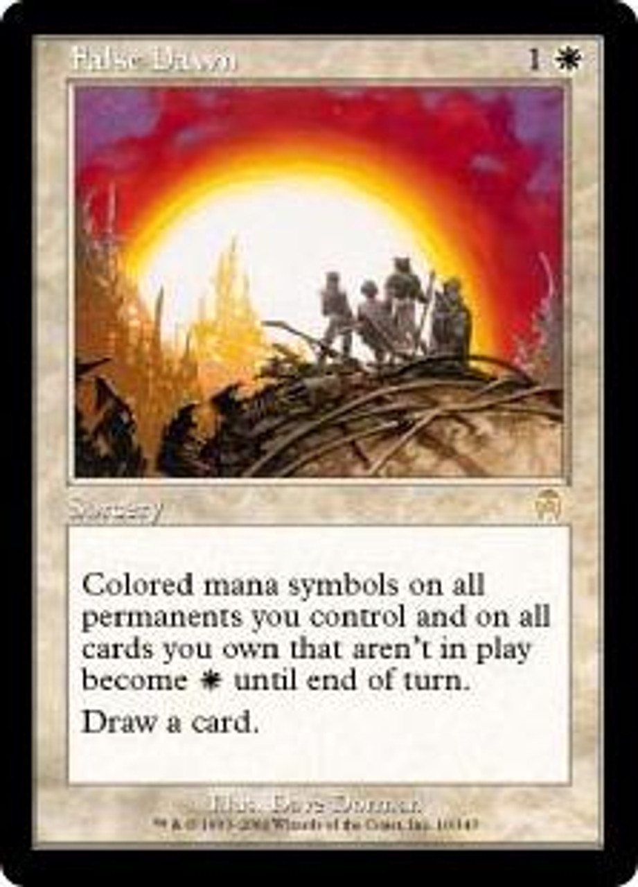 MtG Apocalypse Rare False Dawn #10