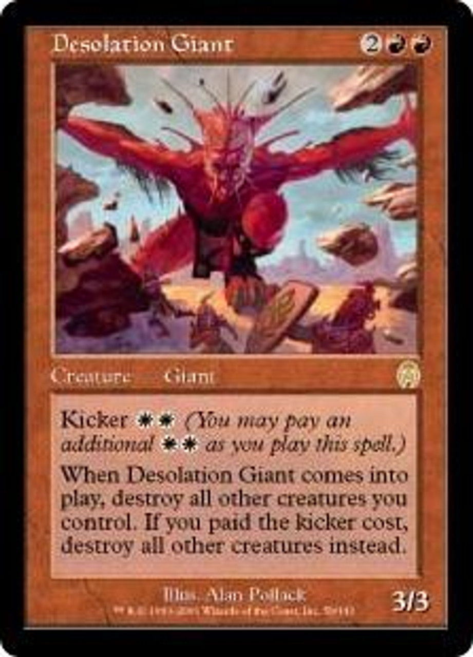 MtG Apocalypse Rare Desolation Giant #59