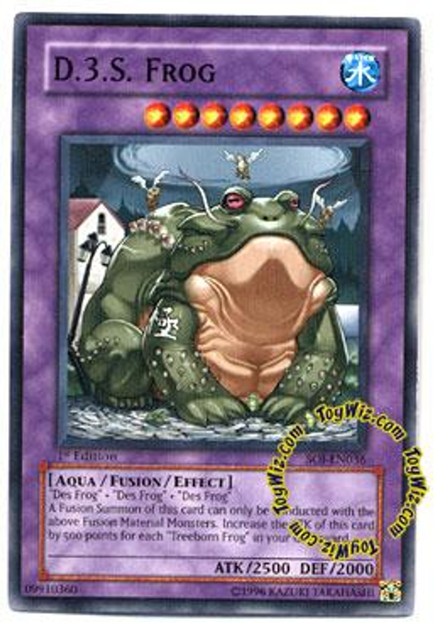 YuGiOh GX Shadow of Infinity Common D.3.S. Frog SOI-EN036