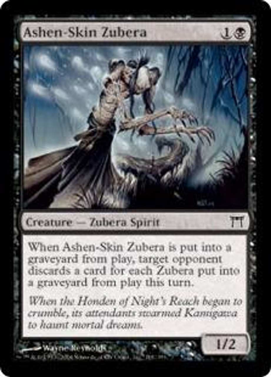 MtG Champions of Kamigawa Common Foil Ashen-Skin Zubera #101