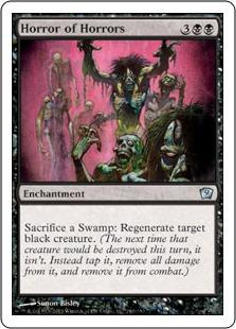 MtG 9th Edition Uncommon Horror of Horrors #140