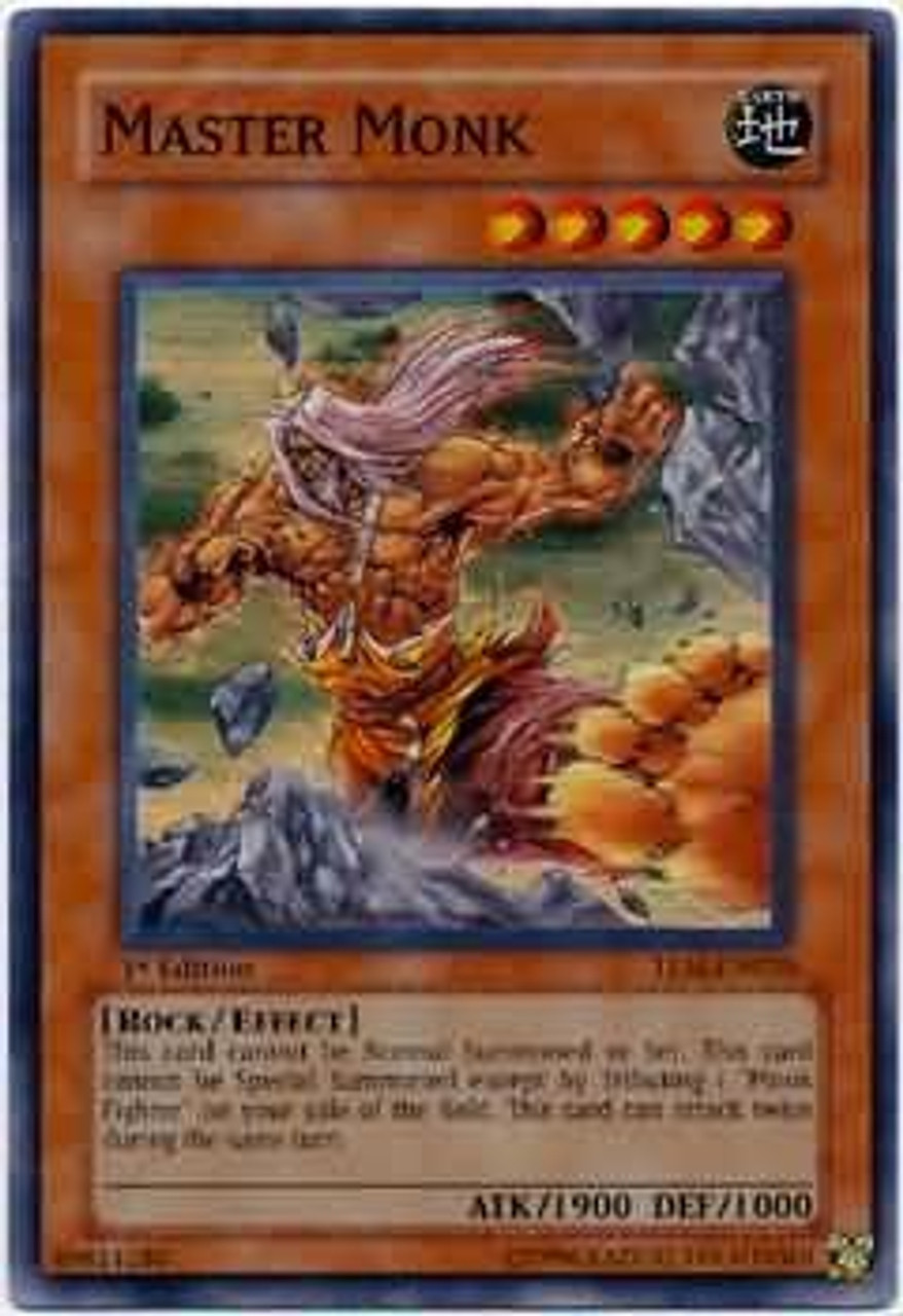 YuGiOh The Lost Millennium Super Rare Master Monk TLM-EN020