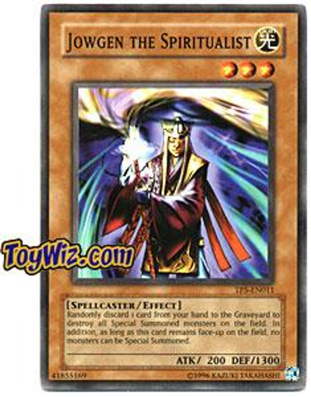 YuGiOh Tournament Pack 5 Common Jowgen the Spiritualist TP5-EN011