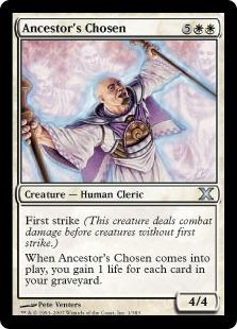 MtG 10th Edition Uncommon Ancestor's Chosen #1