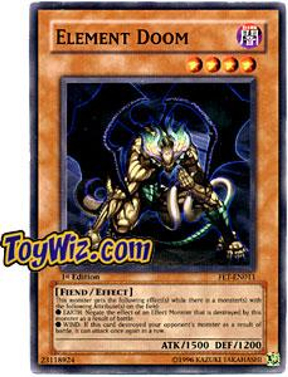 YuGiOh Flaming Eternity Common Elemental Doom FET-EN011