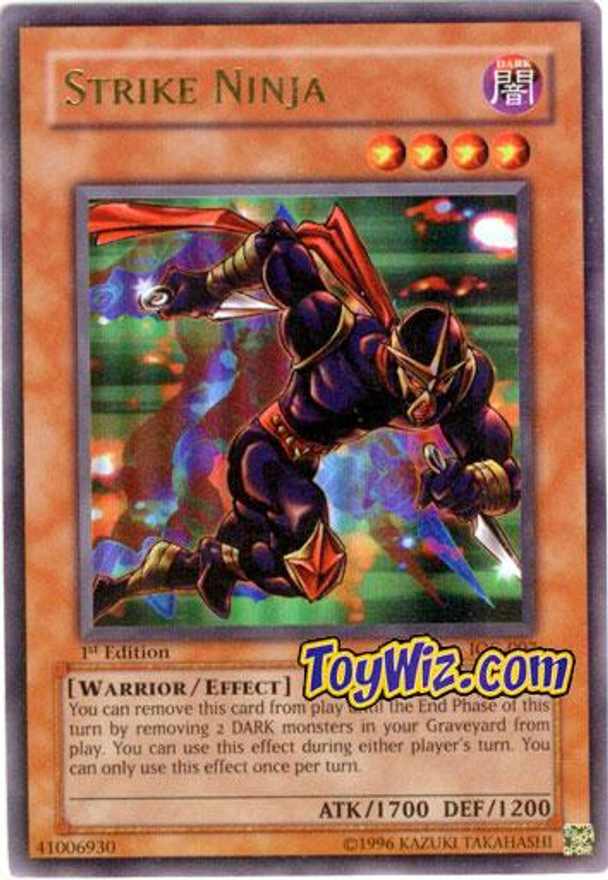 YuGiOh Invasion of Chaos Ultra Rare Strike Ninja IOC-007