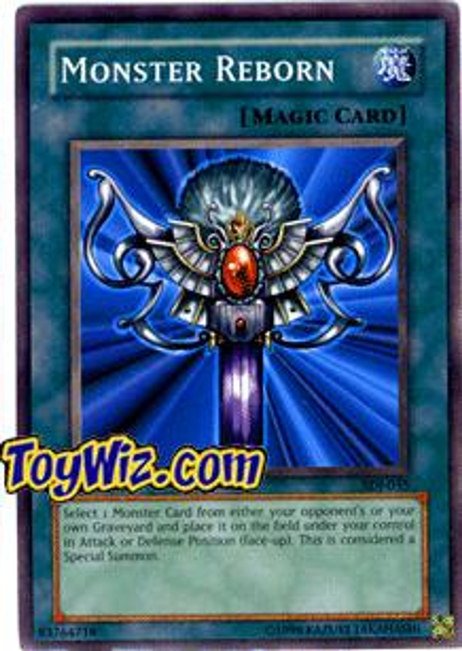 YuGiOh Joey Starter Deck Single Card Common Monster Reborn SDJ035 ToyWiz