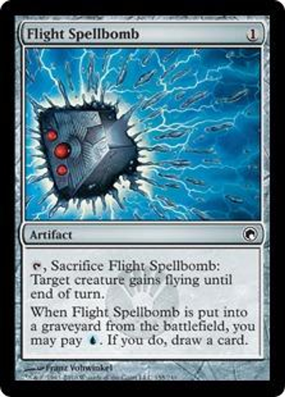MtG Scars of Mirrodin Common Flight Spellbomb #155