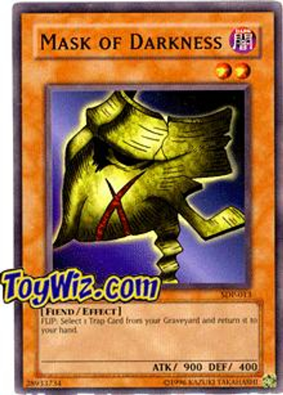 YuGiOh Pegasus Starter Deck Single Card Mask of Darkness SDP013 ToyWiz