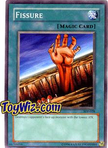 YuGiOh Pegasus Starter Deck Single Card Fissure SDP028 ToyWiz