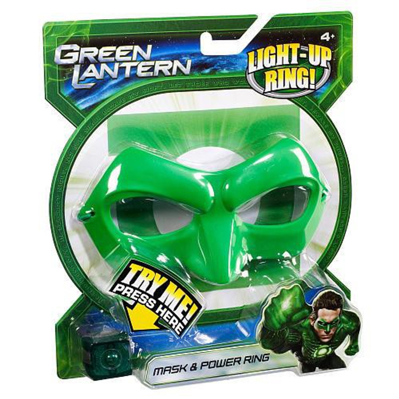 Green Lantern Movie Mask & Power Ring Roleplay Toy