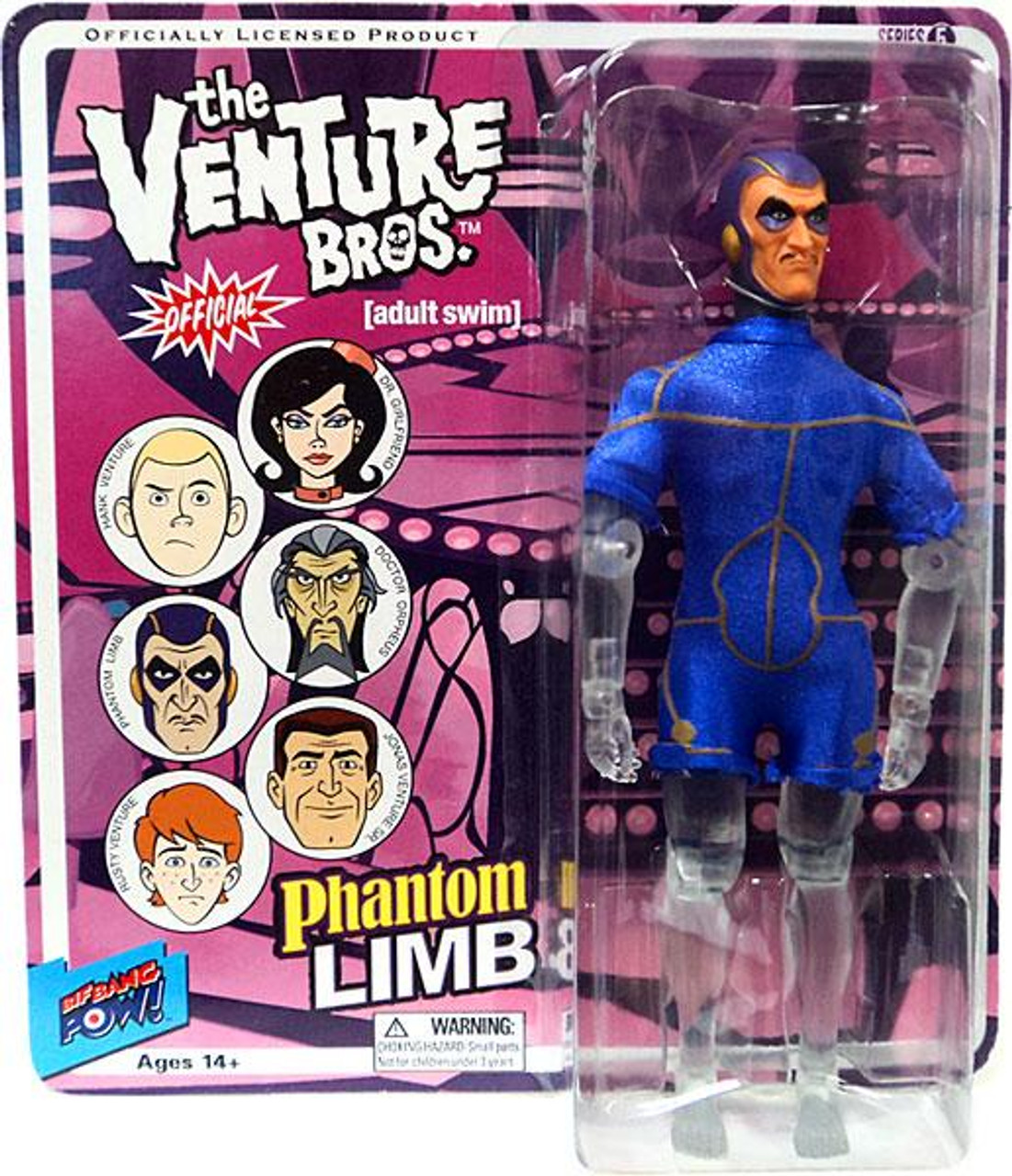 The Venture Bros. Series 5 Phantom Limb Action Figure