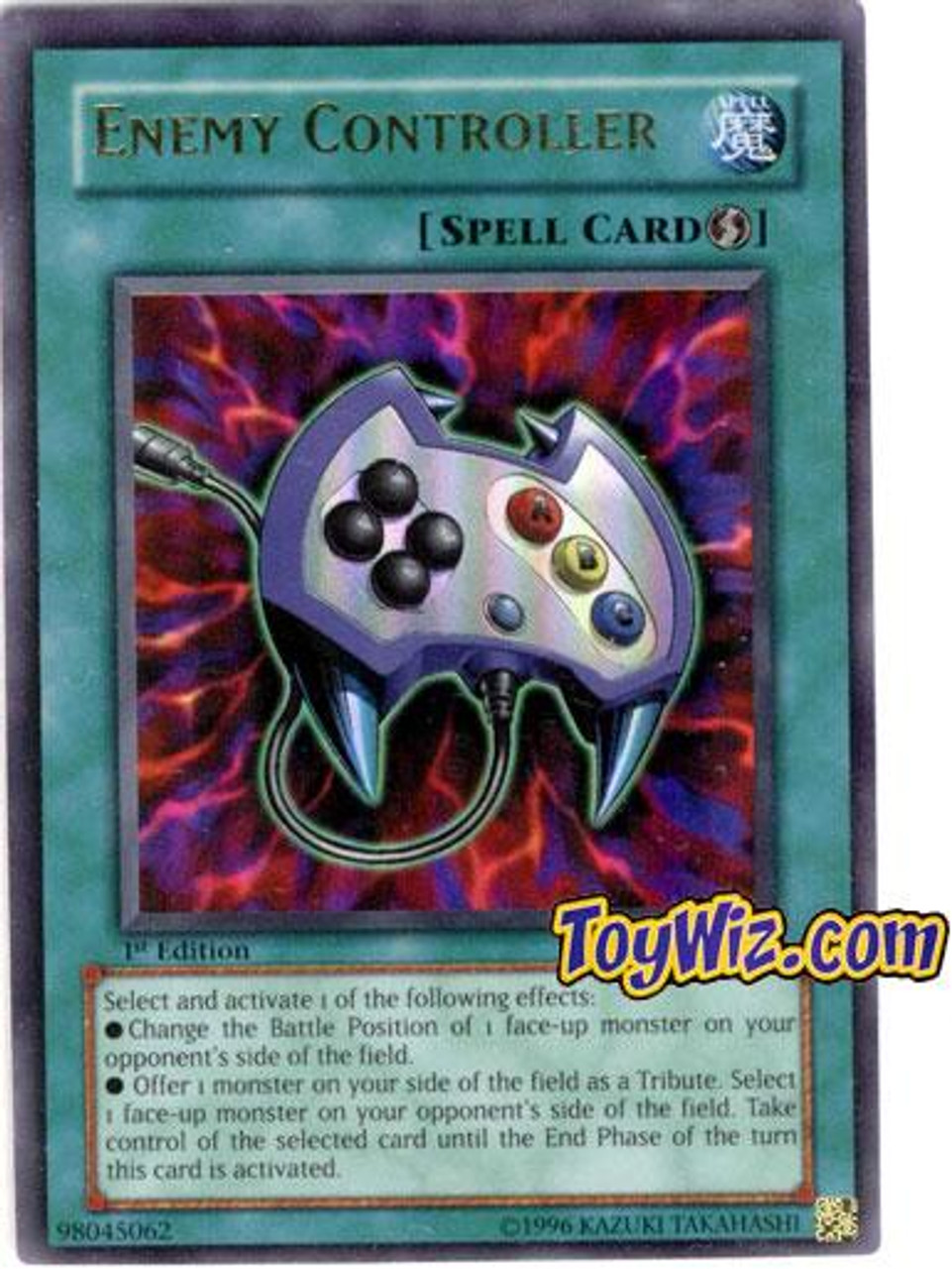 YuGiOh Ancient Sanctuary Ultra Rare Enemy Controller AST-037