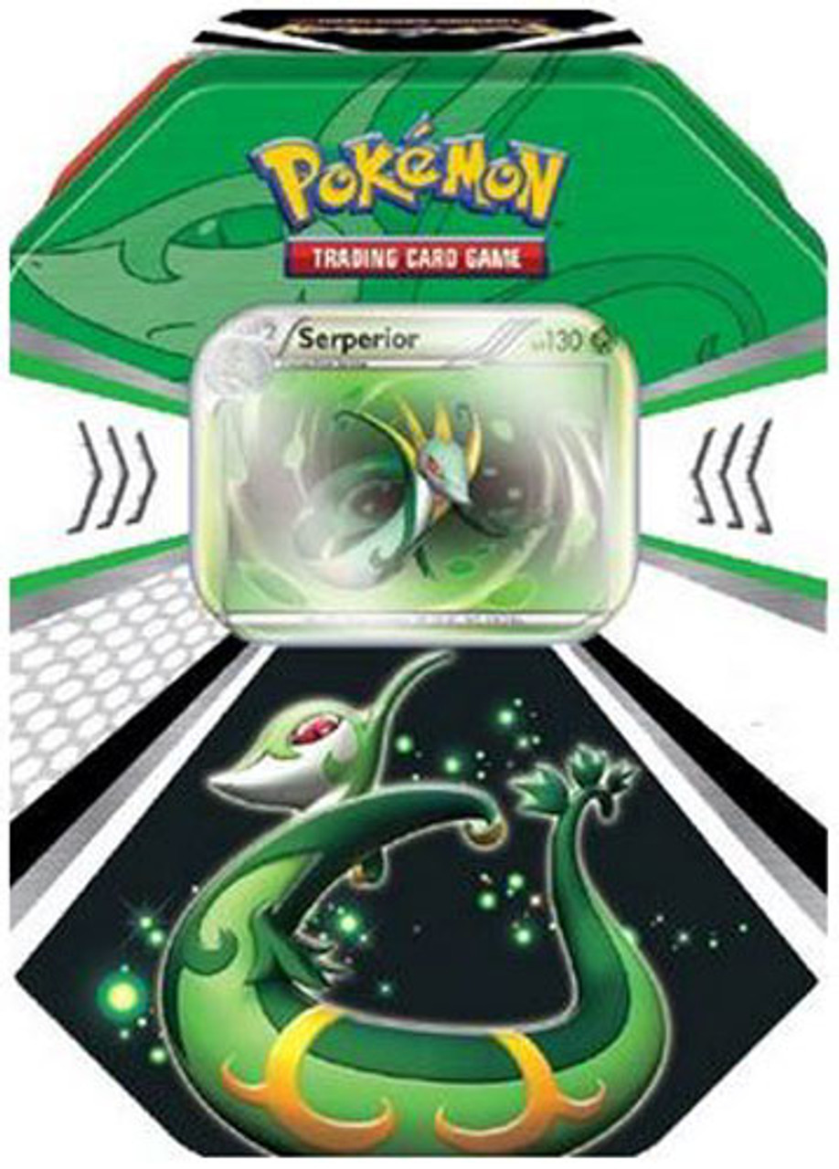 Pokemon Black & White Fall 2011 Evolved Battle Action Serperior Collector Tin