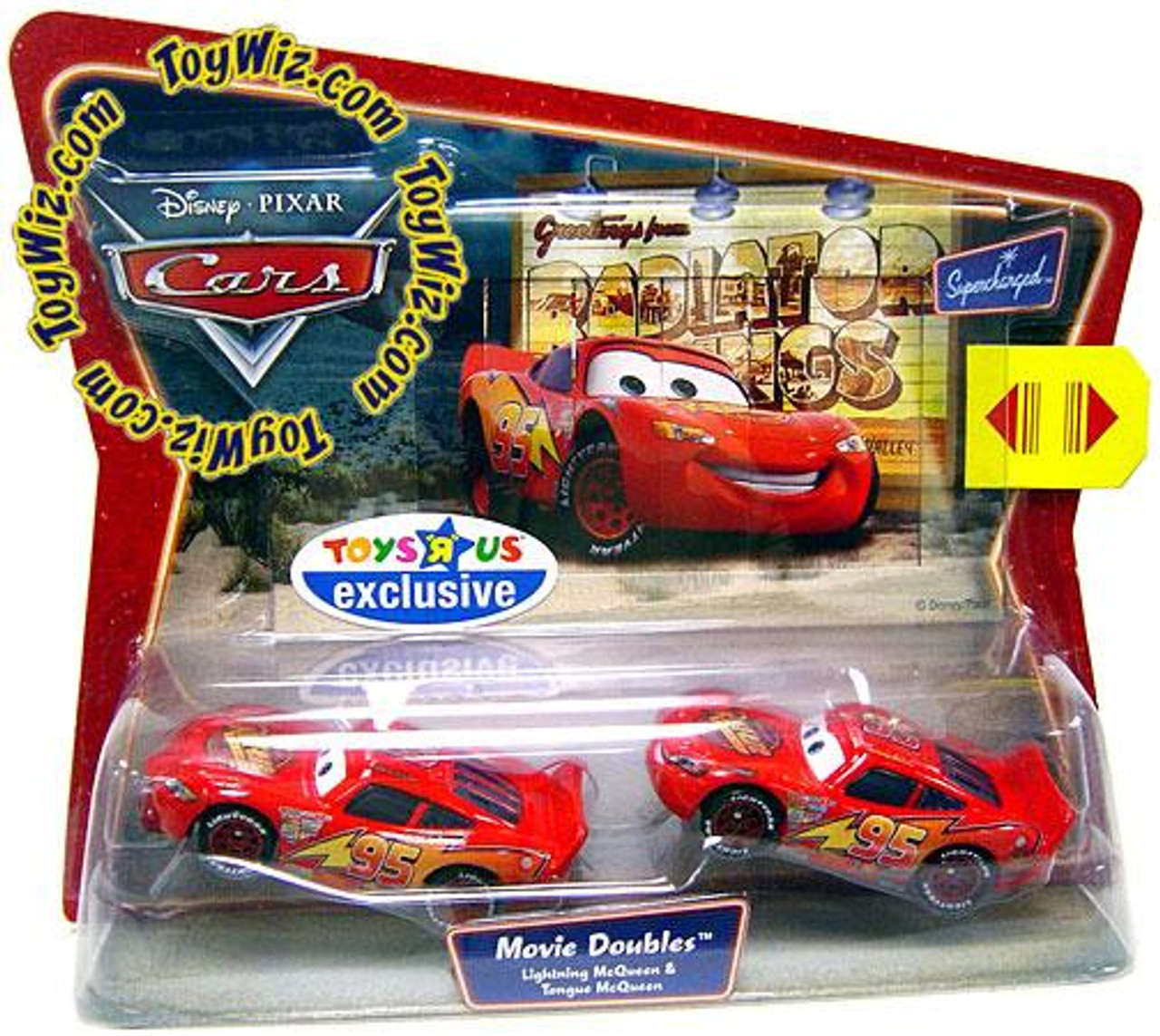 Disney Cars Lightning & Tongue McQueen Exclusive Diecast Car 2-Pack