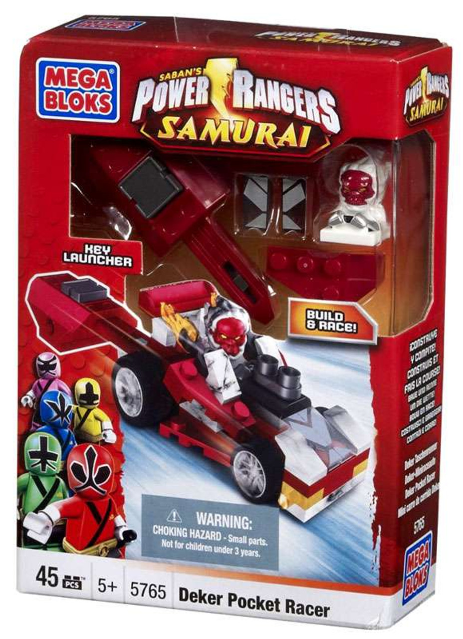 Mega Bloks Power Rangers Samurai Deker Motor Head Set #5765