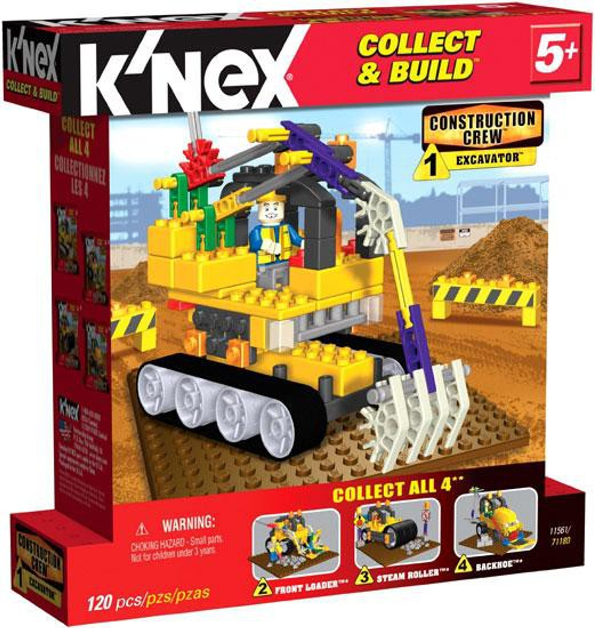 K'Nex Construction Crew Excavator Set #11561