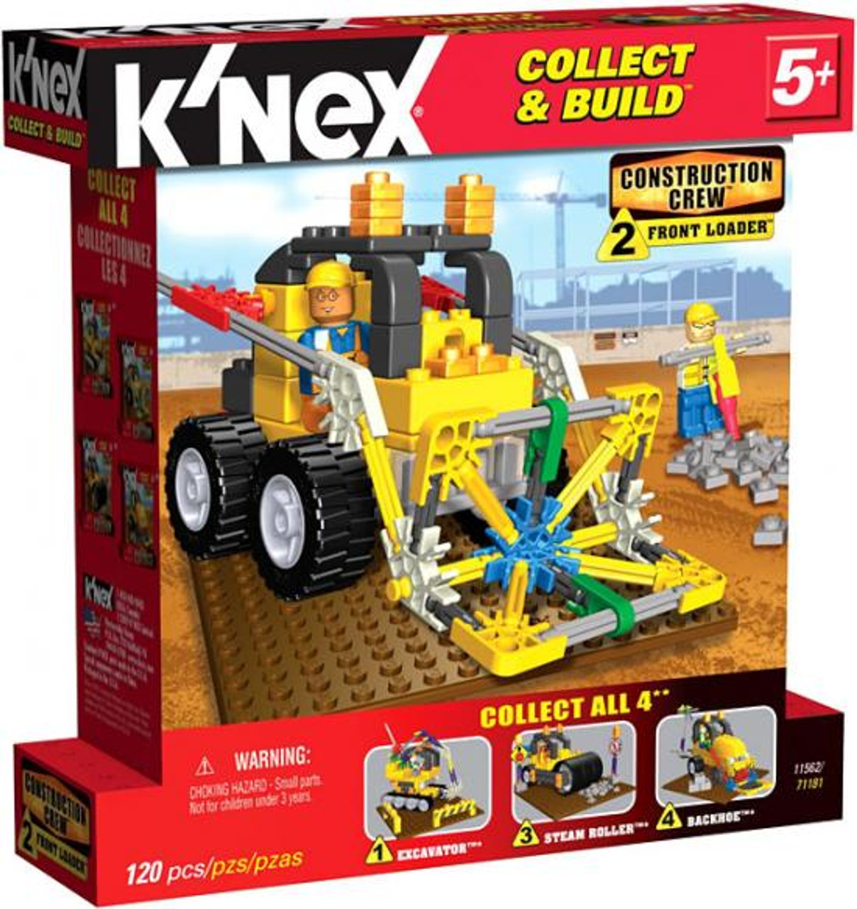 K'Nex Construction Crew Front Loader Set #11562