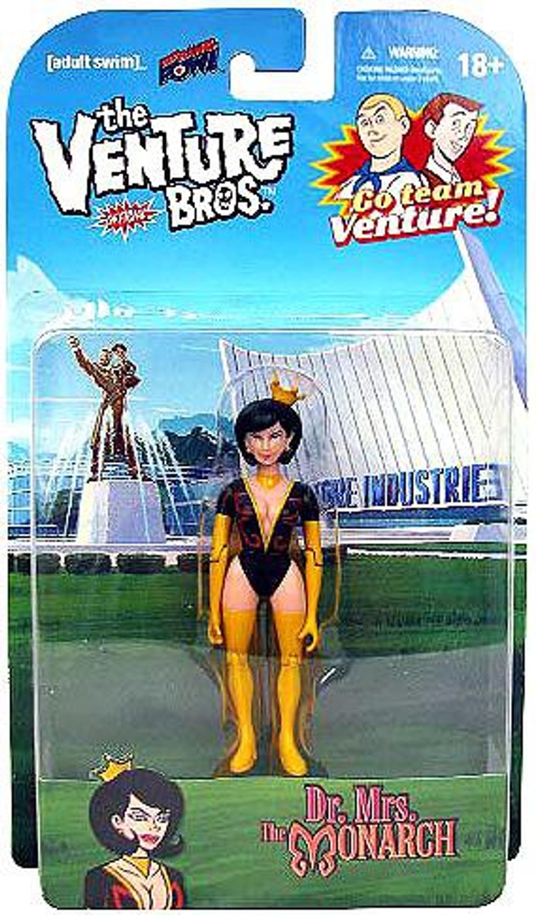 The Venture Bros. Series 1 Dr. Mrs. The Monarch Action Figures