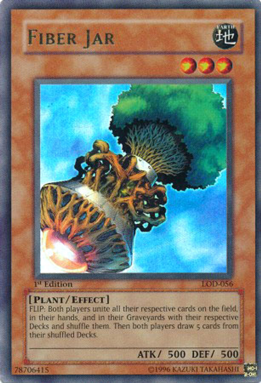 YuGiOh Legacy of Darkness Ultra Rare Fiber Jar LOD-056