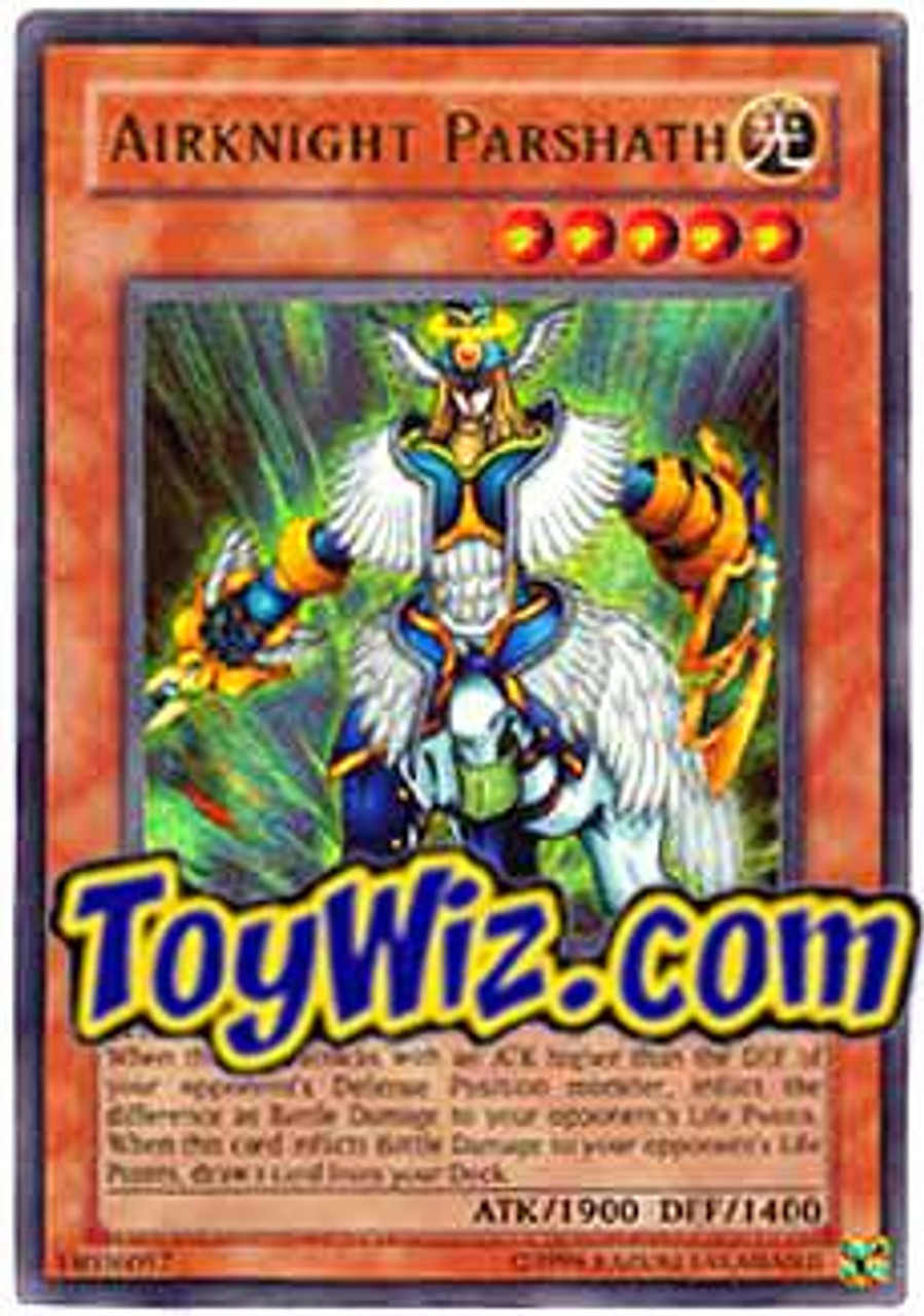 YuGiOh Legacy of Darkness Ultra Rare Airknight Parshath LOD-062