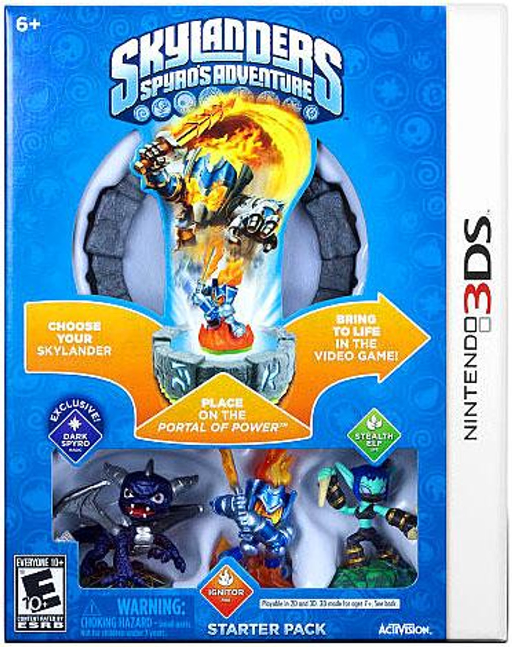 Skylanders Nintendo 3DS Spyro's Adventure Starter Pack
