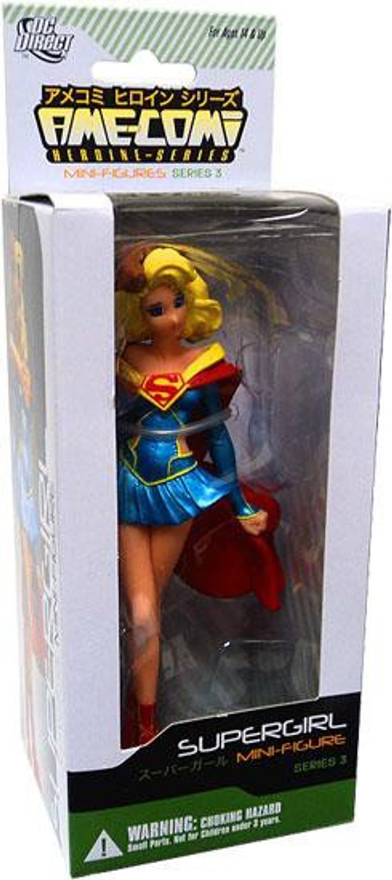 DC Ame-Comi Heroine Mini Figures Series 3 Supergirl PVC Mini Figure