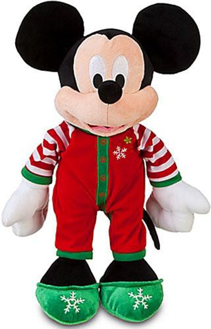 Disney Share the Magic Holiday Pajamas Mickey Mouse Exclusive 13-Inch Plush