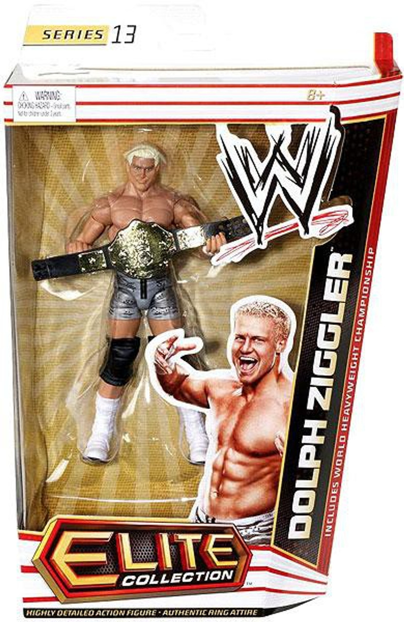 WWE Wrestling Elite Series 13 Dolph Ziggler Action Figure World ...