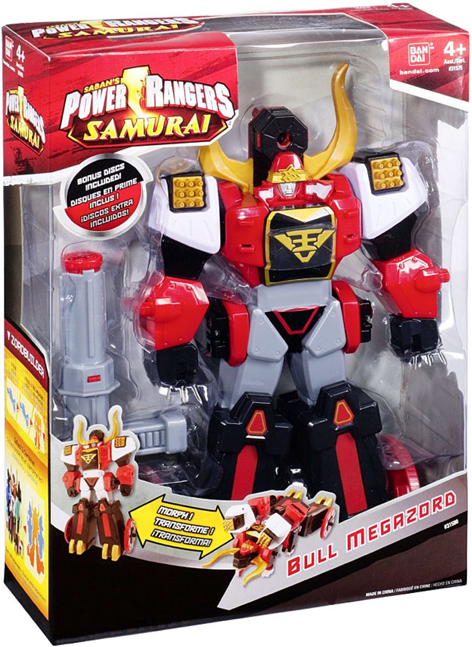 Power Rangers Samurai Deluxe DX Bull Megazord Action Figure