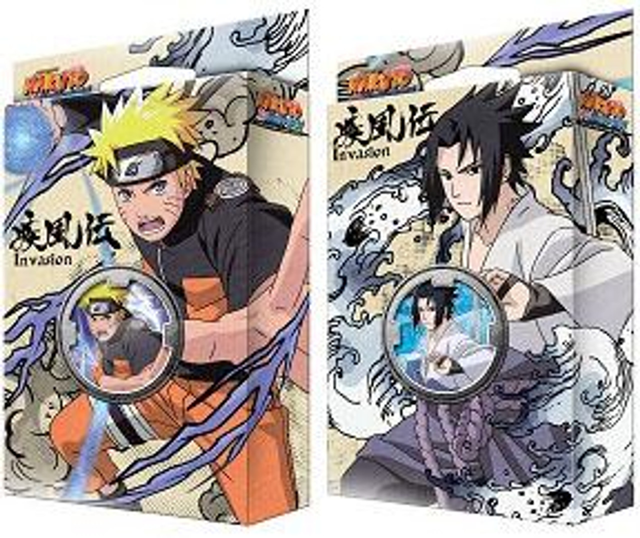 Naruto Shippuden Card Game Set of Both Invasion Theme Decks