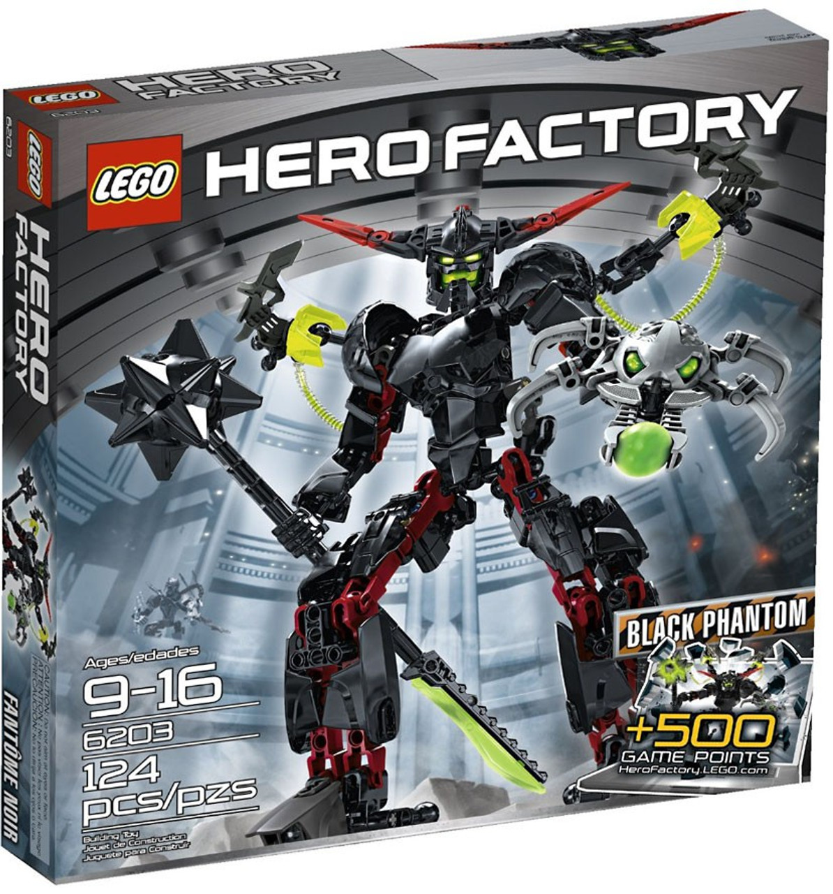 LEGO Hero Factory Black Phantom Set #6203