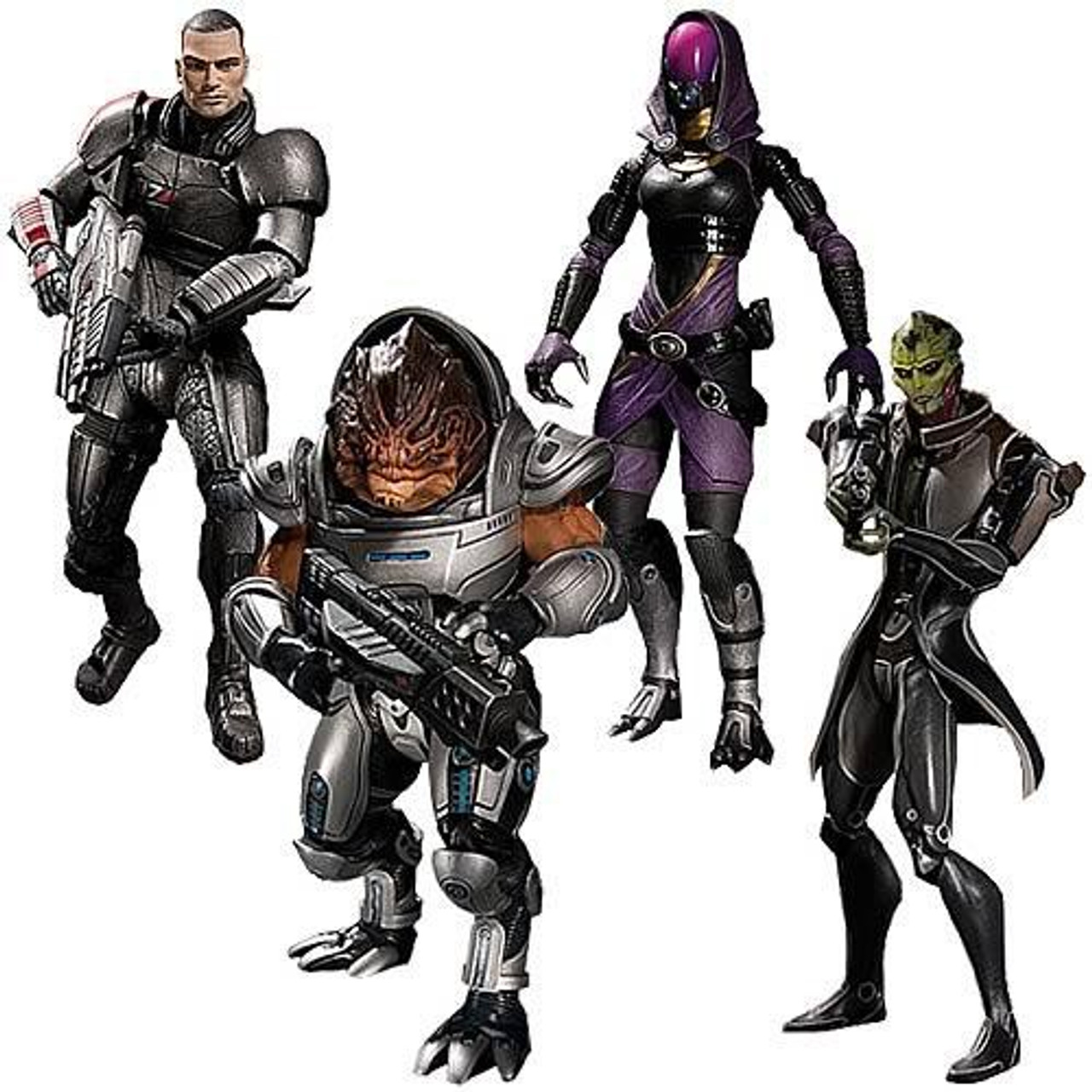 Mass Effect 3 Series 1 Set of 4 Action Figures